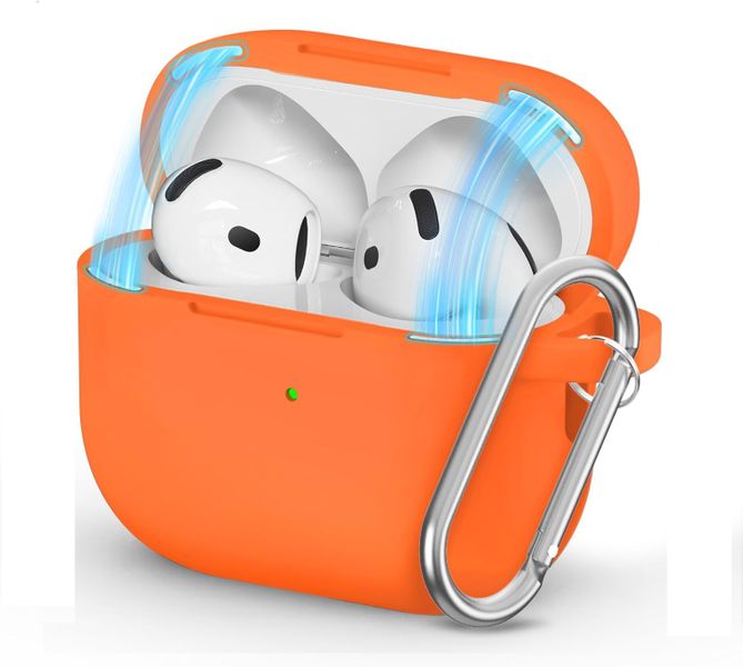 Compatible with Airpods 4 Case Cover Silicone(2024)