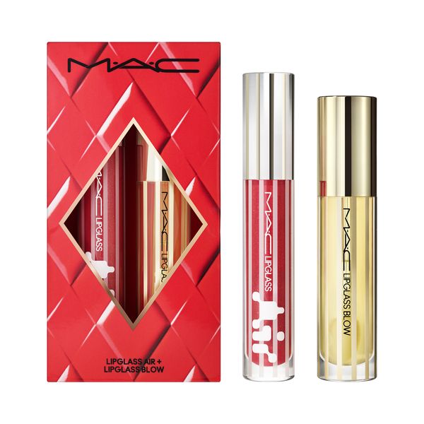 MAC Presents and Future Blowing Air Kisses Glossy Lips Duo
