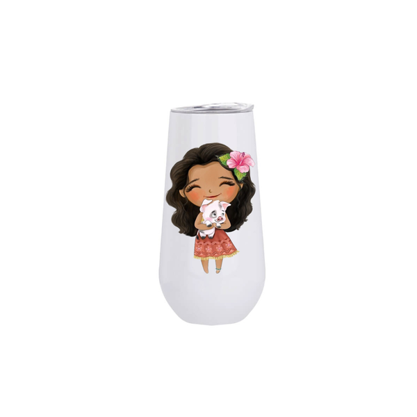 Red Girl Kids Tumbler