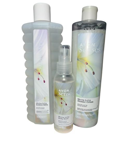 Avon White Lily Body Fragrance Gift Set