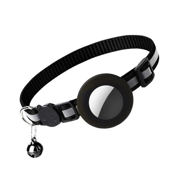 Reflective Airtag Cat Collar, Breakaway Cat Airtag Collar