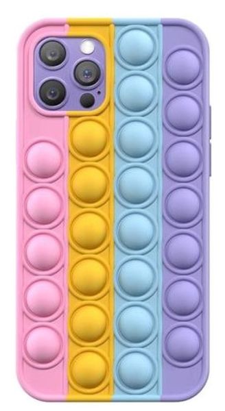 Sceedo Pop It Bubble Iphone 12 Pro Cover Rainbow