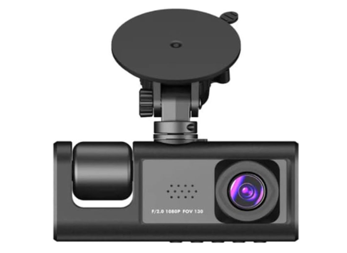1080P Car Lens Dash Cam Front/Rear/Inside Video RecorderCamera G-Sensor