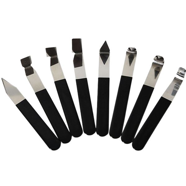 Pottery Trimming Tools - Set of 8