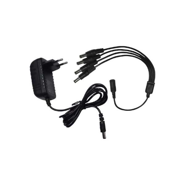 CCTV Camera Power with 4-in-1 Cable