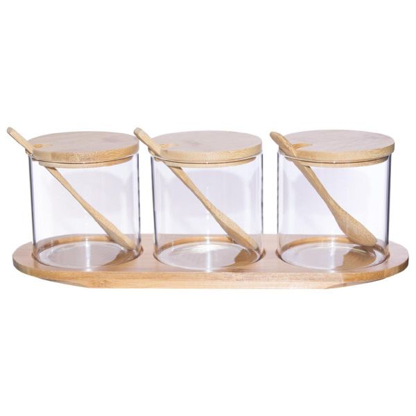 Dream World Trio Glass Storage Set