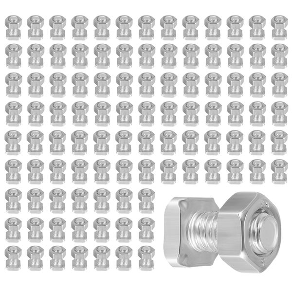 50 Packs Greenhouse Nuts And Bolts Greenhouse Repair Kit Parts