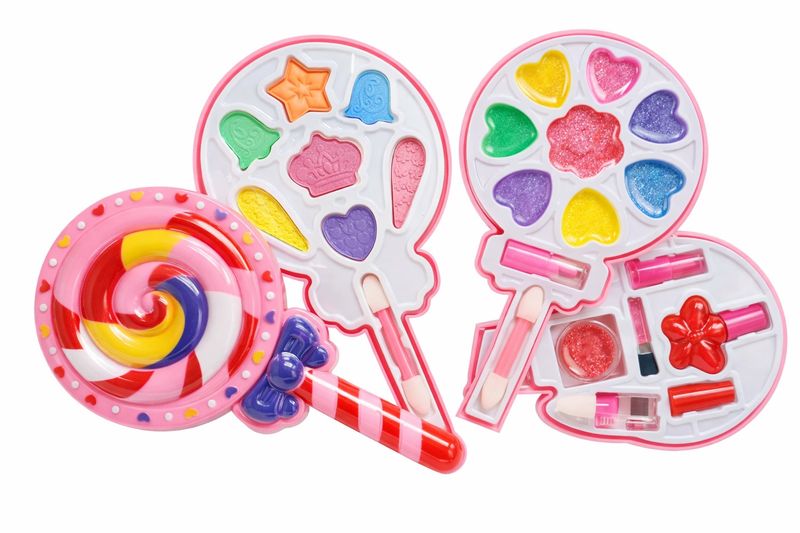Candy Lollipop Kids Makeup Playset