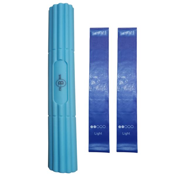 Blue Fix Bar &amp; Stretch Bands Combo image