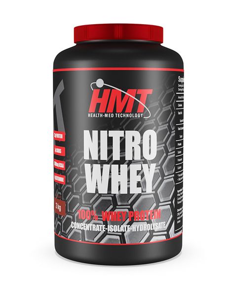 HMT 100% Whey Protein- Nitro Whey 2kg - Chocolate