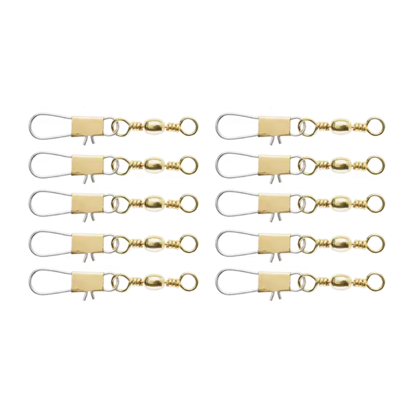 Caperlan Rolling Swivel Snap Inox SW - Pack of 10