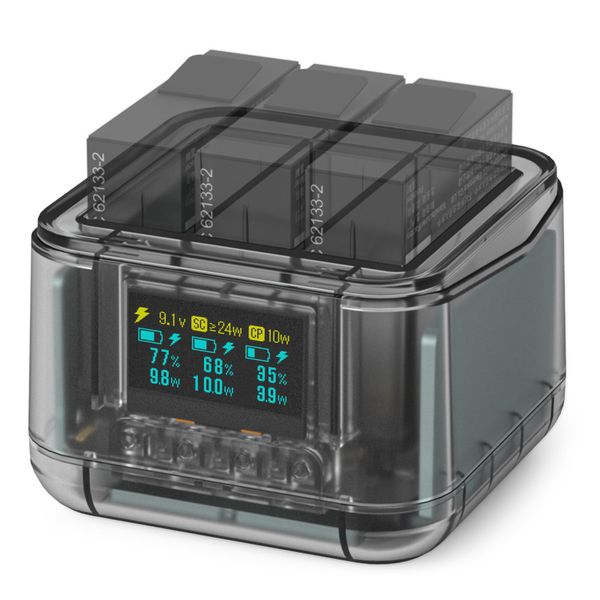 Battery Fast Charger for Insta360 Ace Pro 2 (Batteries No Included)