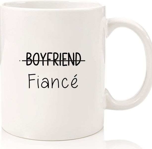 Not my bf but my fiance`-Mother's day-Father's day-Valentines-Christmas Mug