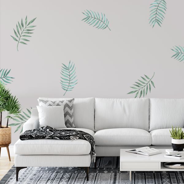 Palm Leaves Wall Stickers