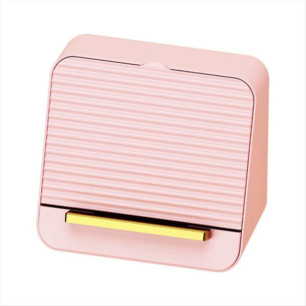 Cosmetic Display Case Minimalist Cosmetic Lipstick Storage Box Pink