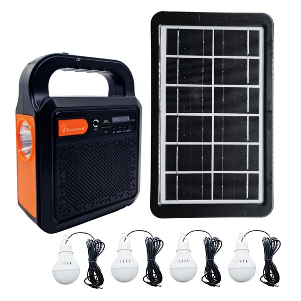 MK-SL6020 Solar LED Multi Function Lighting and Speaker System