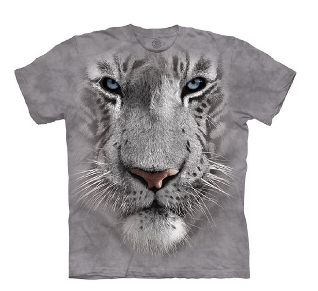 The Mountain - White Tiger Face Youth Tee