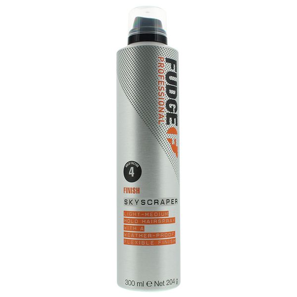 Fudge Skyscraper 4 Medium Hold Hairspray 300ml (Parallel Import)