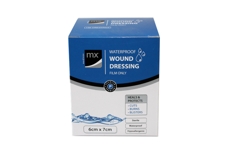 mx Wound Dressing Film x 100 - 6x7cm