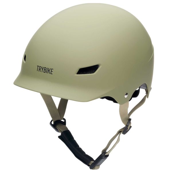 Trybike Coconut Helmet: Vintage Green image