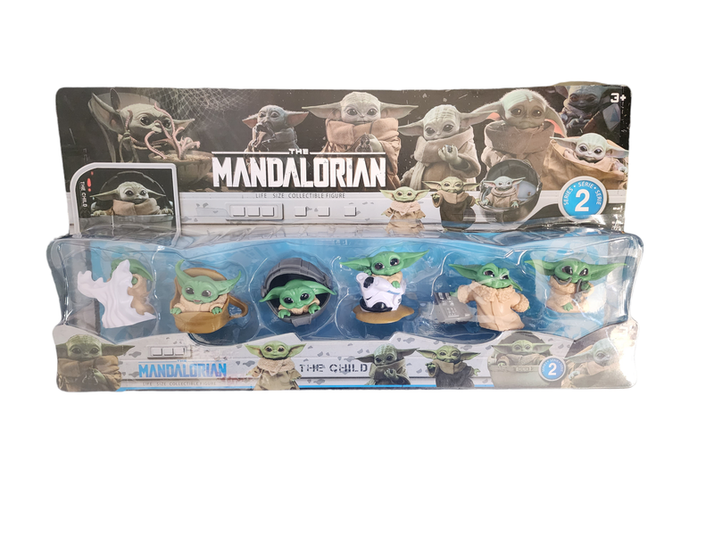 The Mandalorian Fgurine Set 6 Piece