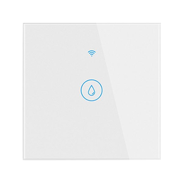 Tuya Smart Wifi Water Heater Boiler Touch Switch for Alexa Home White