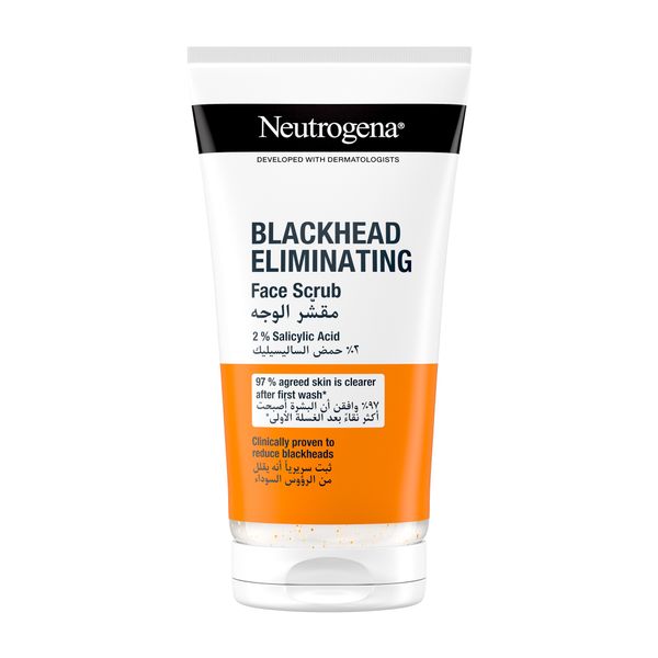 Neutrogena Blackhead Eliminating Face Scrub, 150ml