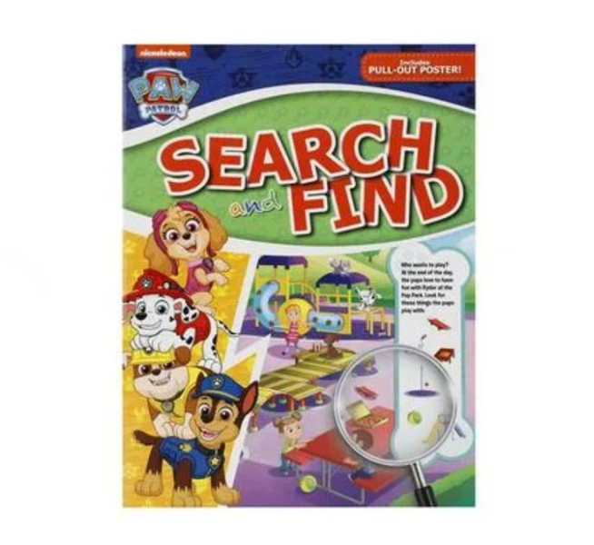 Paw Patrol Paws &amp; Clues Search &amp; Find Activity Book