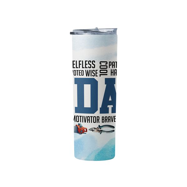 Dad Father's Day Double Wall Stainless Steel Travel Tumbler 900ml