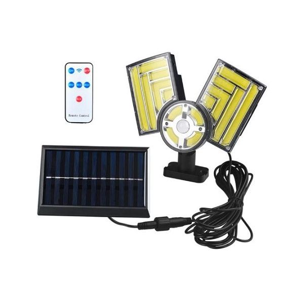 Solar Powered Induction Street Cob Light With Remote Control- SD