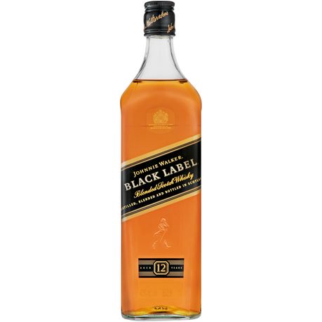 Johnnie Walker Black Label 12 YO Blended Scotch Whisky 43