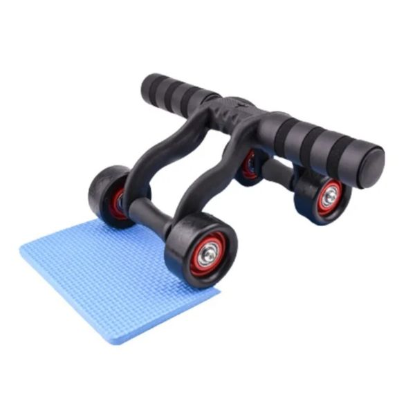 4-Wheel Ab Roller and Push Up Stand