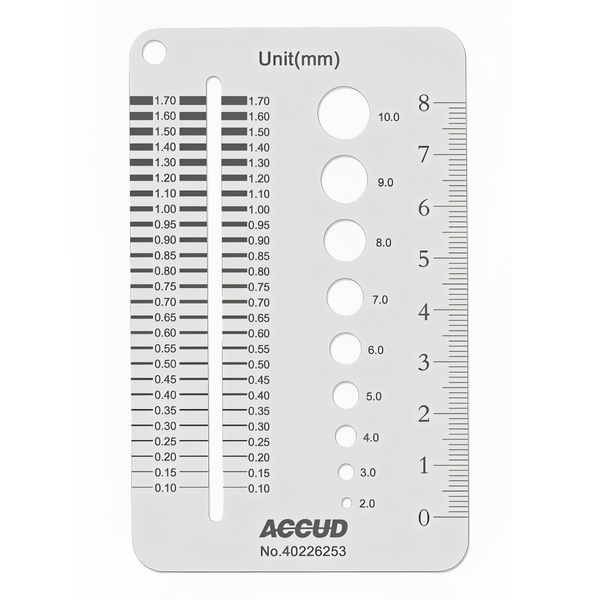 ACCUD Gap/Diameter Gauge (940-010-01)