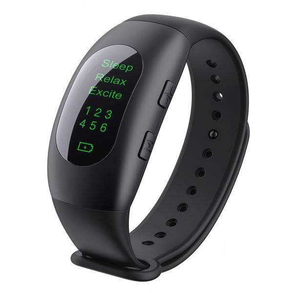 Sleep Stimulation Watch, Microcurrent Sleep Aid, Black