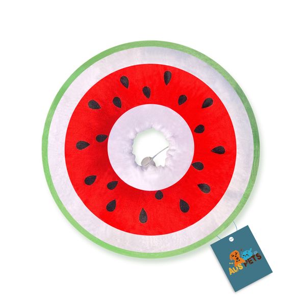 Aus Pets Adjustable Cone Collar Soft, Cute Cat Doughnut Collar After Surgery