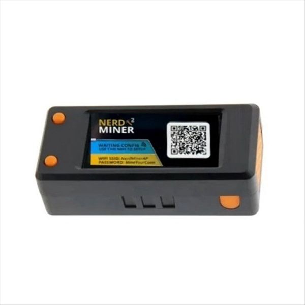 Bitcoin Nerd Miner V2.0 T-Display-S3 Btc Solo Lottery Compatible with None