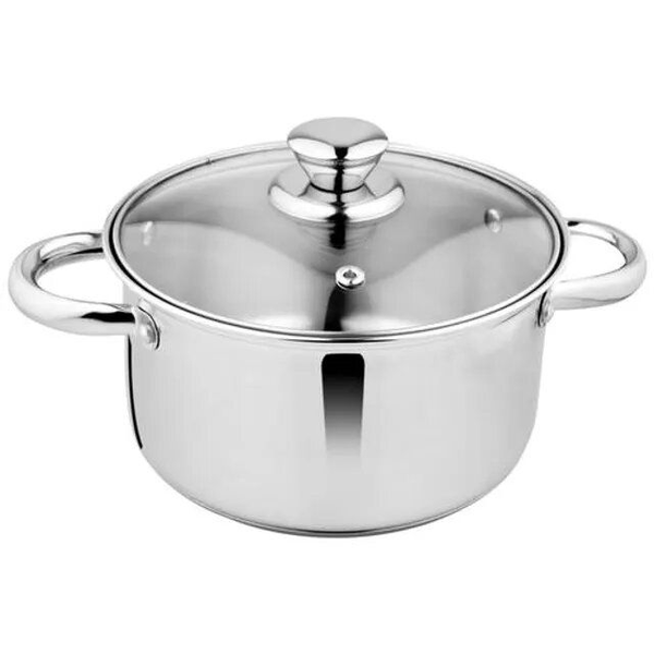 Steel Cook Serve Casserole/Stewpot - 4.7 L
