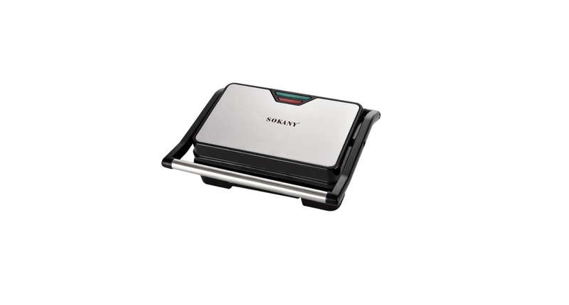 Sokany SK-223 Sandwich Maker, Grill &amp; Toaster with Non-Stick Coating