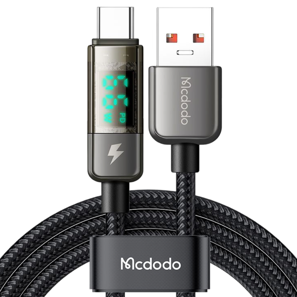 Mcdodo 66w Auto Off LED Watt Display TYPE-C Charging Cable USB-C Cable