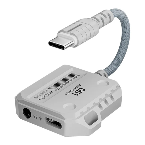 Plextone Gs1 2-In-1 Headphone Converter 3 5Mm+Typec