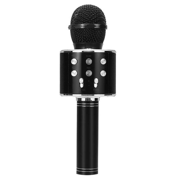 Wireless Microphone HiFi Speaker WS-858 PK
