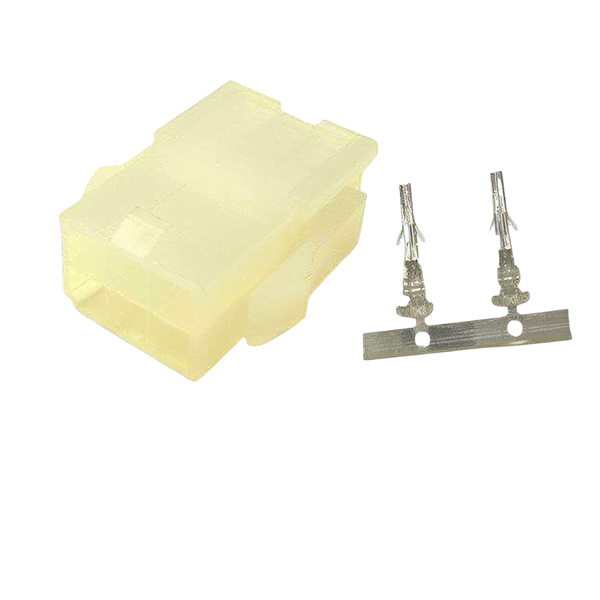 XY141-06M: 4.2mm 6-Way Square Male Connector w/ Release-Lock, 5A-250VAC