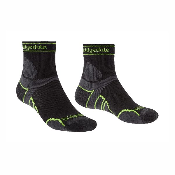 Bridgedale Trail Run Lightweight T2 Merino Sport 3/4 Crew Mens Sock