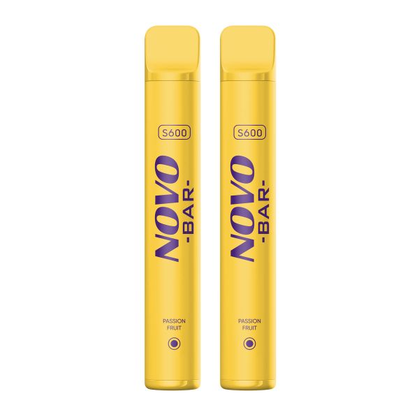 Nord Bar S600 Disposable Vape Pen - 8W - 600 Puffs - Passion Fruit - 2 Pack