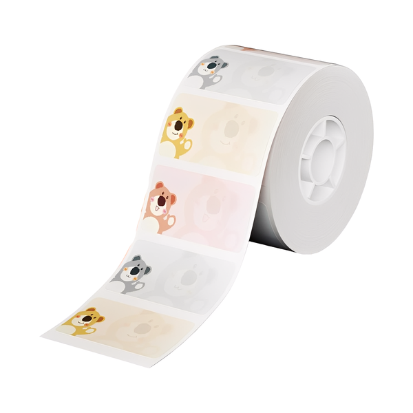 Niimbot - 40x20mm - 320 Bears Thermal Label - For B1 / B21 / B3S Printers