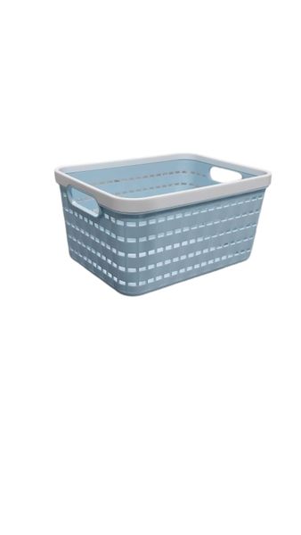Various Styles Home Fabric Toy Clothes Plastic Storage Basket Organizer