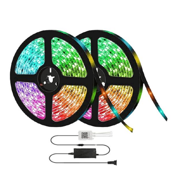 10M 12V/24V LED RGB Strip With Bluetooth Controller