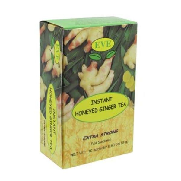 EVE’s Instant Honeyed Ginger Tea 10 Sachets Extra Strong Shop Today