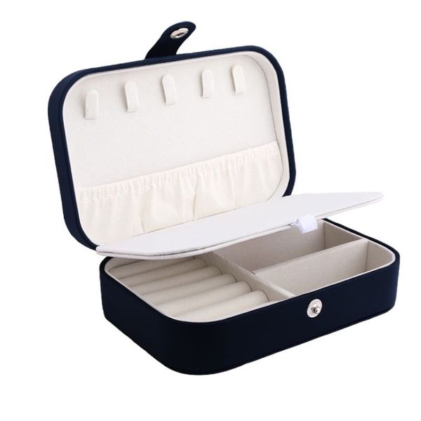 Portable Travel Jewelry Organizer PUJewelry Multi-Functional Storage Case