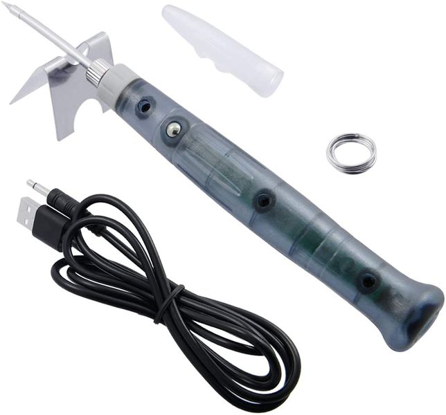 8W 5V USB Powered Professional Electronic Soldering Pen &amp; Metal Stand